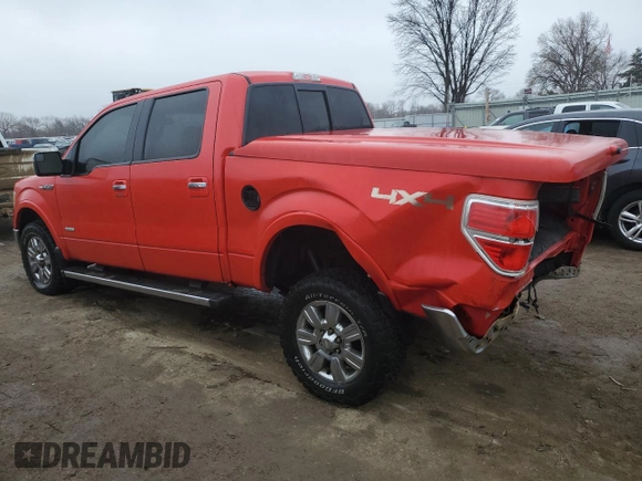 2012 Ford F-150 XL with VIN 1FTFW1ET0CFC35629, listed as a Copart auction lot 43749655 with 197,432 mi miles and Salvage Title. Bid and sale history available at DreamBid. Image 2.