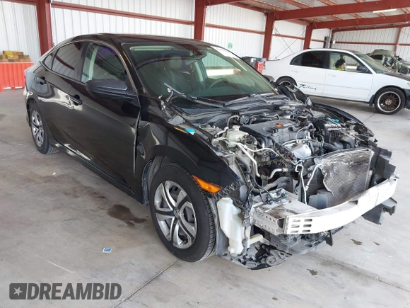 2018 Honda Civic LX with VIN 2HGFC2F53JH605760, listed as a IAAI auction lot 42032200 with 217,239 mi miles and . Bid and sale history available at DreamBid. Image 1.
