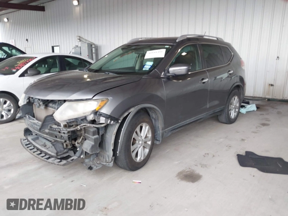 2016 Nissan Rogue S with VIN KNMAT2MT7GP660114, listed as a IAAI auction lot 40888481 with 154,786 mi miles and . Bid and sale history available at DreamBid. Image 18.