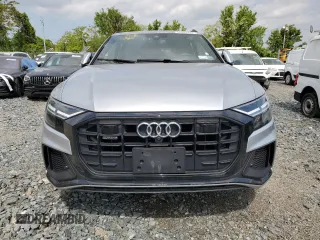 2019 Audi Q8 Premium Plus with VIN WA1EVAF10KD026245, listed as a Copart auction lot 50052993 with 44,522 mi miles. Bid and sale history available at carsss.com. Image 5.