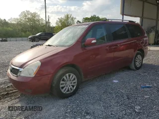 2012 Kia Sedona LX with VIN KNDMG4C72C6432927, listed as a Copart auction lot 53354785 with 280,798 mi miles and Clean Title. Bid and sale history available at carsss.com. Image 1.
