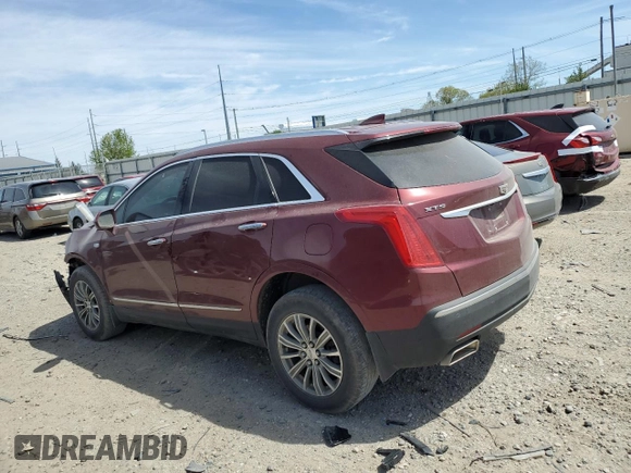 2017 Cadillac XT5 Luxury FWD z VIN 1GYKNBRS7HZ236673, wystawiony jako Copart lot #53944065 z przebiegiem 143 645 mil mil oraz Tytuł czysty. Historia ofert i sprzedaży dostępna na DreamBid. Obrazek 2.