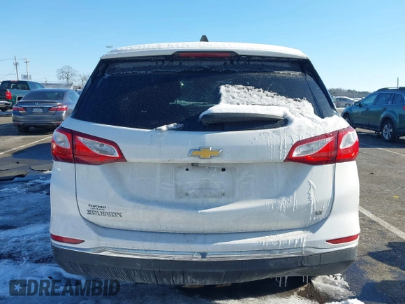 2018 Chevrolet Equinox LT z VIN 3GNAXJEV4JS532587, wystawiony jako IAAI lot #41408715 z przebiegiem 115 069 mil mil oraz . Historia ofert i sprzedaży dostępna na DreamBid. Obrazek 16.