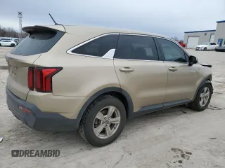 2021 Kia Sorento LX with VIN 5XYRG4LC2MG009833, listed as a Copart auction lot 44849495 with 74,165 mi miles and Salvage Title. Bid and sale history available at carsss.com. Image 3.
