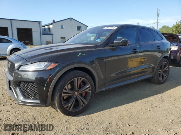 2020 Jaguar F-Pace SVR with VIN SADCZ2EE8LA620388, listed as a Copart auction lot 65522375 with 92,807 mi miles and Salvage title. Bid and sale history available at DreamBid. Image 1.