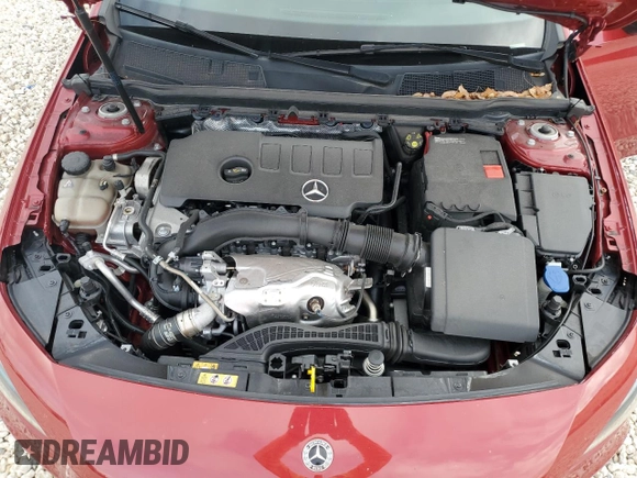 2022 Mercedes-Benz A 220 with VIN W1K3G4EB7NJ340943, listed as a Copart auction lot 86741384 with 35,707 mi miles and Salvage Title. Bid and sale history available at DreamBid. Image 11.