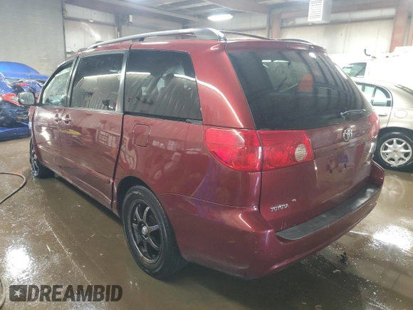 2006 Toyota Sienna XLE with VIN 5TDZA22C36S437276, listed as a Copart auction lot 49792195 with Not Provided miles and Salvage Title. Bid and sale history available at carsss.com. Image 2.