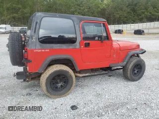 1995 Jeep Wrangler S with VIN 1J4FY19P4SP318216, listed as a Copart auction lot 52751605 with 241,154 mi miles and Salvage title. Bid and sale history available at DreamBid. Image 3.