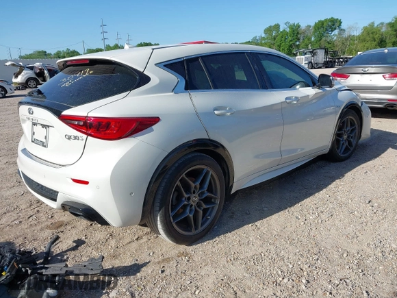 2017 Infiniti QX30 Premium с VIN SJKCH5CP1HA032065, выставлен на аукционе IAAI как лот 41905791 с пробегом 73 058 миль миль и . История ставок и продаж доступна на DreamBid. Изображение 4.