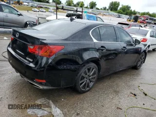 2015 Lexus GS 350 with VIN JTHBE1BL9FA005240, listed as a Copart auction lot 60325714 with 126,412 mi miles and Salvage Title. Bid and sale history available at carsss.com. Image 3.