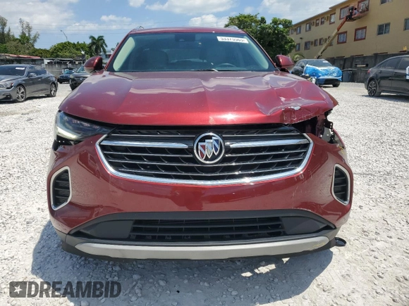 2022 Buick Envision Preferred with VIN LRBAZLR44ND009901, listed as a Copart auction lot 53375565 with 25,257 mi miles and Non Repairable. Bid and sale history available at carsss.com. Image 5.