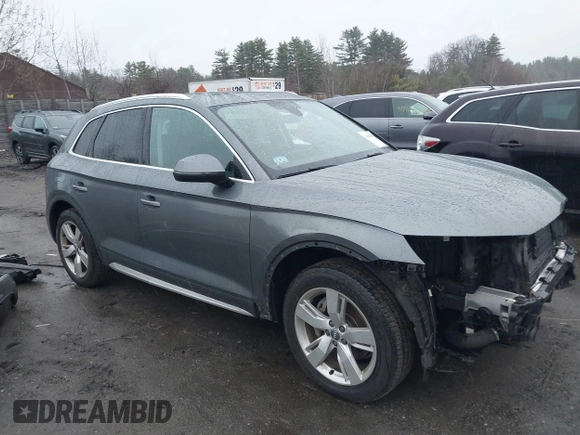 2018 Audi Q5 Premium Plus with VIN WA1BNAFY8J2087305, listed as a IAAI auction lot 41961830 with 128,163 mi miles. Bid and sale history available at carsss.com. Image 14.