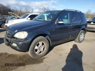 2003 Mercedes-Benz M-Class 3.7L with VIN 4JGAB57EX3A407167, listed as a Copart auction lot 87400894 with 162,516 mi miles and Salvage Title. Bid and sale history available at carsss.com. Image 1.