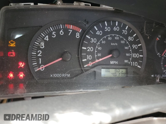 2004 Toyota Corolla CE with VIN 1NXBR32E14Z215485, listed as a Copart auction lot 54423345 with 46,179 mi miles and Salvage Title. Bid and sale history available at DreamBid. Image 9.