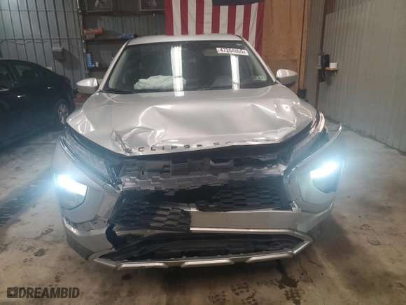 2023 Mitsubishi Eclipse Cross SE with VIN JA4ATWAA7PZ037004, listed as a Copart auction lot 47264805 with 24,408 mi miles and Salvage Title. Bid and sale history available at carsss.com. Image 5.