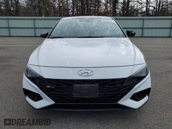 2023 Hyundai Elantra N Line z VIN KMHLR4AF2PU400167, wystawiony jako Copart lot #52502195 z przebiegiem 35 397 mil mil oraz Szkoda całkowita • Salvage title. Historia ofert i sprzedaży dostępna na DreamBid. Obrazek 5.