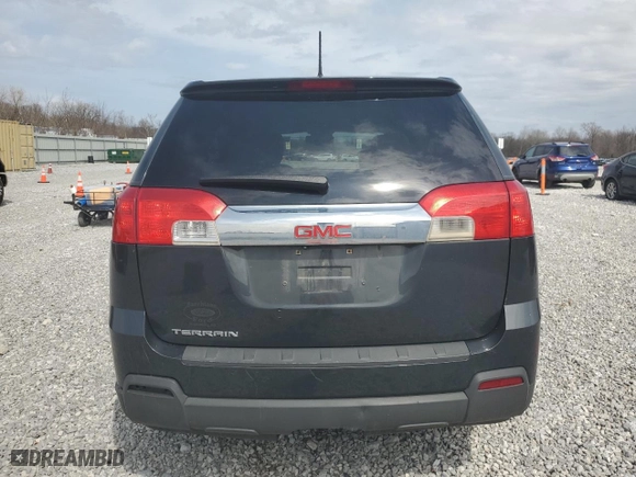 2013 GMC Terrain SLE with VIN 2GKALMEKXD6210510, listed as a Copart auction lot 51635155 with 172,023 mi miles and Salvage Title. Bid and sale history available at carsss.com. Image 6.