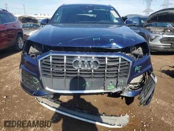 2021 Audi Q7 Premium Plus с VIN WA1LXAF76MD040708, выставлен на аукционе Copart как лот 53550155 с пробегом 53 207 миль миль и Списание • Salvage title. История ставок и продаж доступна на DreamBid. Изображение 5.