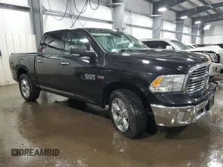 2016 Ram 1500 Big Horn with VIN 3C6RR7LT6GG219957, listed as a Copart auction lot 61367465 with 64,253 mi miles and Salvage title. Bid and sale history available at DreamBid. Image 4.