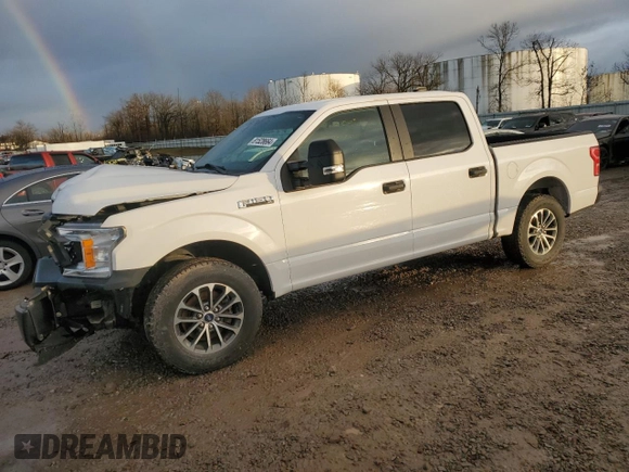 2020 Ford F-150 with VIN 1FTEW1P41LKF21496, listed as a Copart auction lot 81528664 with Not provided miles and Salvage title. Bid and sale history available at DreamBid. Image 1.