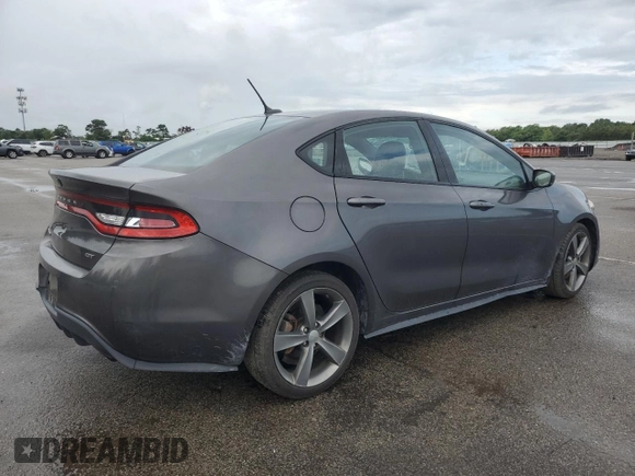 2015 Dodge Dart GT with VIN 1C3CDFEB8FD118821, listed as a Copart auction lot 64459445 with 122,870 mi miles and Salvage title. Bid and sale history available at DreamBid. Image 3.