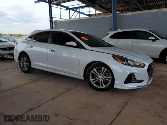 2018 Hyundai Sonata Sport with VIN 5NPE34AF7JH602261, listed as a Copart auction lot 50429745 with 127,934 mi miles and Salvage Title. Bid and sale history available at carsss.com. Image 4.