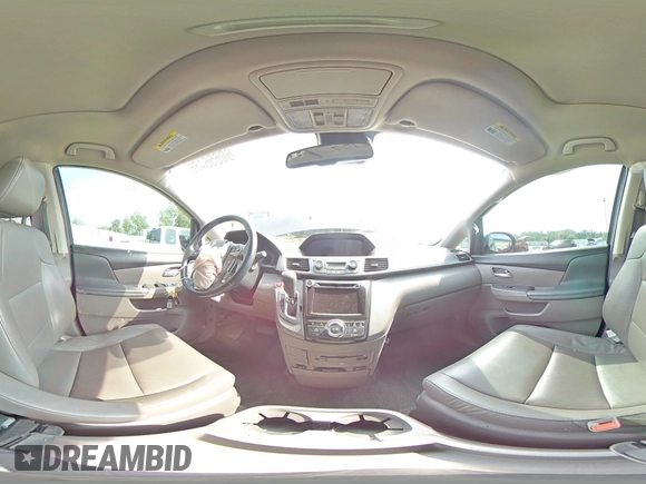 2015 Honda Odyssey Touring Elite with VIN 5FNRL5H98FB125532, listed as a Copart auction lot 60656485 with 184,421 mi miles and Non repairable. Bid and sale history available at DreamBid. Image 15.