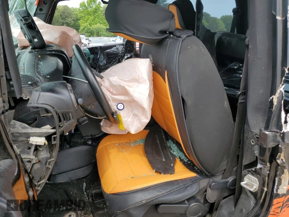 2016 Jeep Wrangler Sport with VIN 1C4AJWAG7GL297681, listed as a Copart auction lot 55926715 with 129,710 mi miles and Salvage title. Bid and sale history available at DreamBid. Image 7.