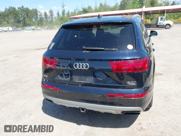 2017 Audi Q7 Prestige with VIN WA1VAAF72HD027809, listed as a IAAI auction lot 42356783 with 134,551 mi miles and . Bid and sale history available at DreamBid. Image 16.