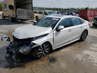 2023 Honda Civic EX z VIN 2HGFE1F73PH308955, wystawiony jako Copart lot #54742035 z przebiegiem Nie podano mil oraz Szkoda całkowita • Salvage title. Historia ofert i sprzedaży dostępna na DreamBid. Obrazek 1.