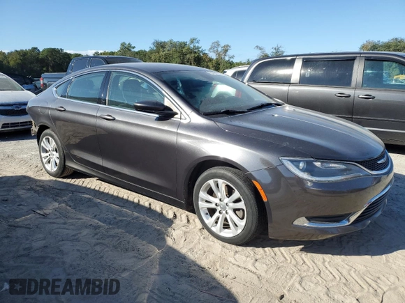 2015 Chrysler 200 Limited z VIN 1C3CCCAB0FN626301, wystawiony jako Copart lot #75720014 z przebiegiem 184 248 mil mil oraz Szkoda całkowita • Salvage title. Historia ofert i sprzedaży dostępna na DreamBid. Obrazek 4.
