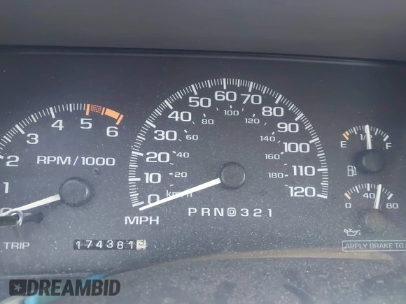 1999 Cadillac Escalade z VIN 1GYEK13R4XR419503, wystawiony jako IAAI lot #42215638 z przebiegiem 174 381 mil mil oraz . Historia ofert i sprzedaży dostępna na DreamBid. Obrazek 7.