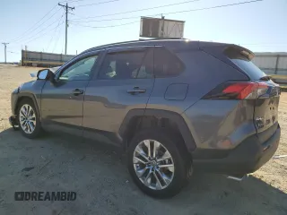 2024 Toyota RAV4 XLE Premium with VIN 2T3A1RFV1RC431997, listed as a Copart auction lot 46955595 with 21,510 mi miles and Salvage Title. Bid and sale history available at carsss.com. Image 2.