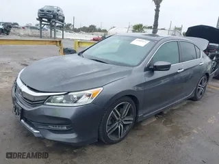 2016 Honda Accord Sedan Sport with VIN 1HGCR2F55GA170250, listed as a IAAI auction lot 41809116 with 127,900 mi miles. Bid and sale history available at carsss.com. Image 17.