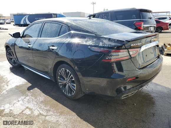 2021 Nissan Maxima SV with VIN 1N4AA6CV4MC510745, listed as a Copart auction lot 46639285 with 62,700 mi miles and Clean Title. Bid and sale history available at carsss.com. Image 2.