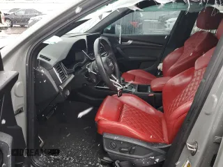 2021 Audi SQ5 Premium Plus with VIN WA1B4AFY2M2035496, listed as a Copart auction lot 79414574 with 58,326 mi miles and Salvage Title. Bid and sale history available at carsss.com. Image 7.