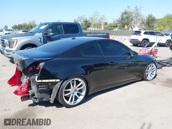 2008 Infiniti G37 Coupe Journey with VIN JNKCV64E38M104430, listed as a IAAI auction lot 42140403 with 134,834 mi miles. Bid and sale history available at carsss.com. Image 4.