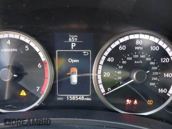 2016 Lexus NX 200t with VIN JTJYARBZ4G2046636, listed as a IAAI auction lot 41575857 with 158,548 mi miles. Bid and sale history available at carsss.com. Image 7.