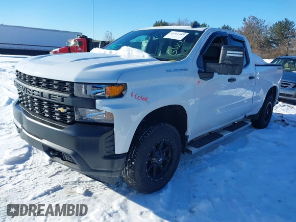 2021 Chevrolet Silverado 1500 Work Truck with VIN 1GCRYAEF8MZ114090, listed as a IAAI auction lot 41312489 with 41,274 mi miles and . Bid and sale history available at DreamBid. Image 2.