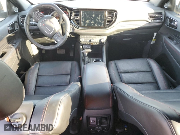 2023 Dodge Durango GT Plus with VIN 1C4RDHDG8PC686556, listed as a Copart auction lot 76351904 with 10,512 mi miles and Salvage title. Bid and sale history available at DreamBid. Image 8.
