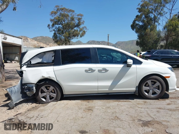 2019 Honda Odyssey EX-L z VIN 5FNRL6H76KB066365, wystawiony jako IAAI lot #42000967 z przebiegiem 124 113 mil mil oraz . Historia ofert i sprzedaży dostępna na DreamBid. Obrazek 12.