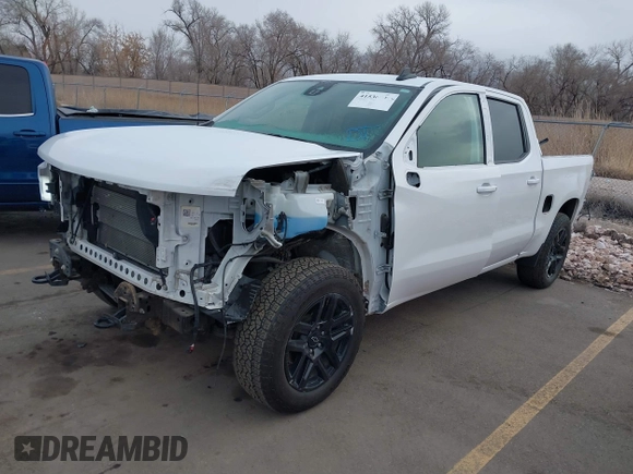 2023 Chevrolet Silverado 1500 RST with VIN 2GCUDEED6P1109897, listed as a IAAI auction lot 41536939 with 48,317 mi miles. Bid and sale history available at carsss.com. Image 22.