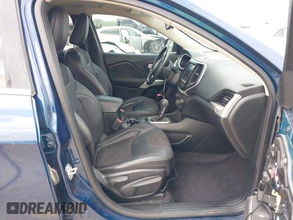 2018 Jeep Cherokee Latitude Plus with VIN 1C4PJLLX4JD557204, listed as a IAAI auction lot 42277974 with 122,096 mi miles and . Bid and sale history available at DreamBid. Image 5.
