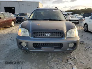 2001 Hyundai Santa Fe GLS with VIN KM8SC83DX1U090034, listed as a Copart auction lot 79499434 with 170,605 mi miles and Clean Title. Bid and sale history available at carsss.com. Image 5.