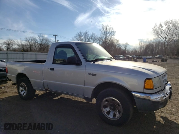 2003 Ford Ranger XL with VIN 1FTYR10D63TA35937, listed as a Copart auction lot 88456565 with 144,800 mi miles and Salvage Title. Bid and sale history available at carsss.com. Image 4.