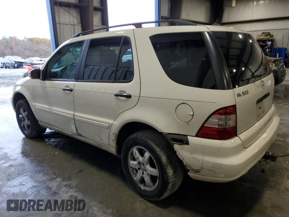 2003 Mercedes-Benz M-Class with VIN 4JGAB75E43A372186, listed as a Copart auction lot 84168224 with 224,588 mi miles and Salvage Title. Bid and sale history available at carsss.com. Image 2.
