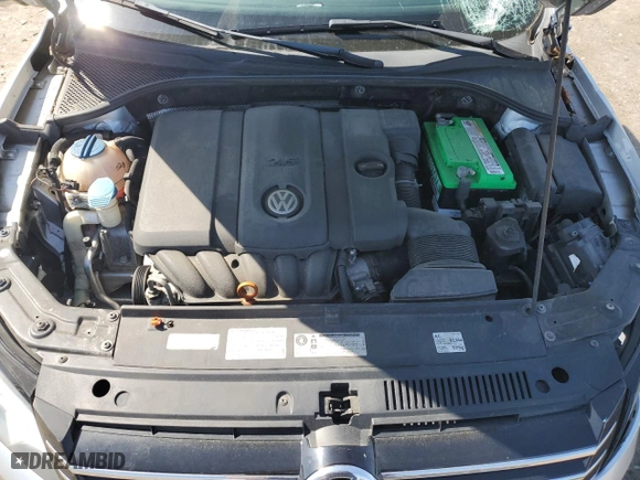 2012 Volkswagen Passat SE w/Sunroof with VIN 1VWBH7A34CC031724, listed as a Copart auction lot 52285705 with 85,593 mi miles and Clean Title. Bid and sale history available at carsss.com. Image 11.