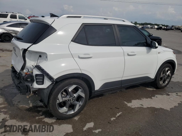 2021 Hyundai Venue SEL with VIN KMHRC8A36MU064530, listed as a Copart auction lot 59814905 with 40,310 mi miles and Salvage title. Bid and sale history available at DreamBid. Image 3.