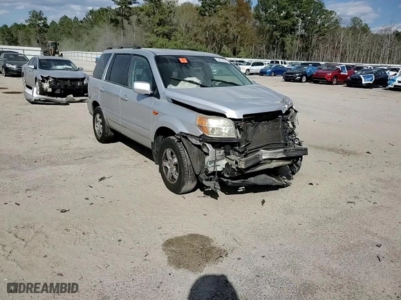 2006 Honda Pilot EX-L with RES with VIN 5FNYF28696B024099, listed as a Copart auction lot 50570925 with 0 mi miles and Salvage Title. Bid and sale history available at carsss.com. Image 12.
