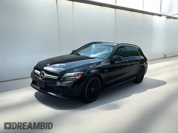 2020 Mercedes-Benz C with VIN W1KWH6EB3LG016XXX, listed as a Copart auction lot 53595625 with 25,797 mi miles and Clean Title. Bid and sale history available at DreamBid. Image 1.